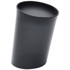 Danese Milano In Attesa Wastepaper Basket in Graphite d'Enzo Mari