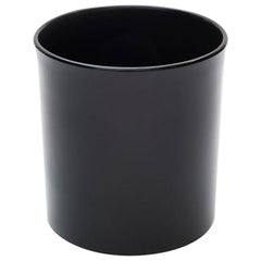 Danese Milano Koro Wastepaper Basket in Black by Enzo Mari