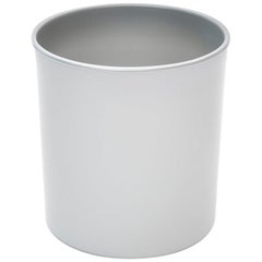 Danese Milano Koro Wastepaper Basket in Silver by Enzo Mari