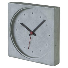 Horloge Danese Milano Kuno Prey en béton, 1986