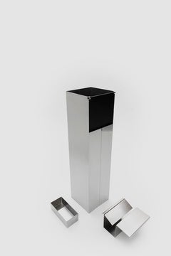 Danese Milano Levanzo Ashtray in Aluminum by Bruno Munari