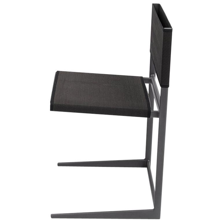 Danese Milano Moritz Chair in Grey by Jean Nouvel For Sale