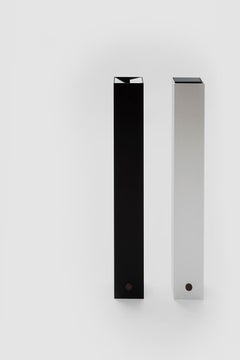 Danese Milano Ponza Floor Ashtray in Natural Aluminum by Bruno Munari