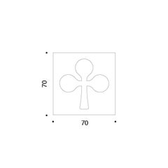 Danese Milano Simboli Trefoil
