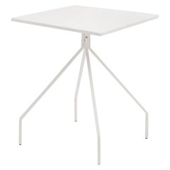 Danese Milano X&Y Kleiner Schreibtisch aus weißem Metall von Paolo Rizzatto