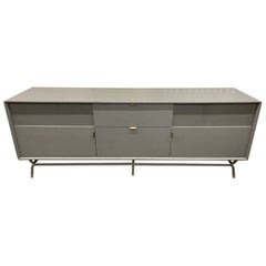 Dang 2 Door 2 Drawer Grey Media Stand Console Credenza by Blu Dot