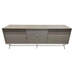 "Dang" by Blu Dot 2 Door 2 Drawer Grey Media Stand Console Credenza Cabinet