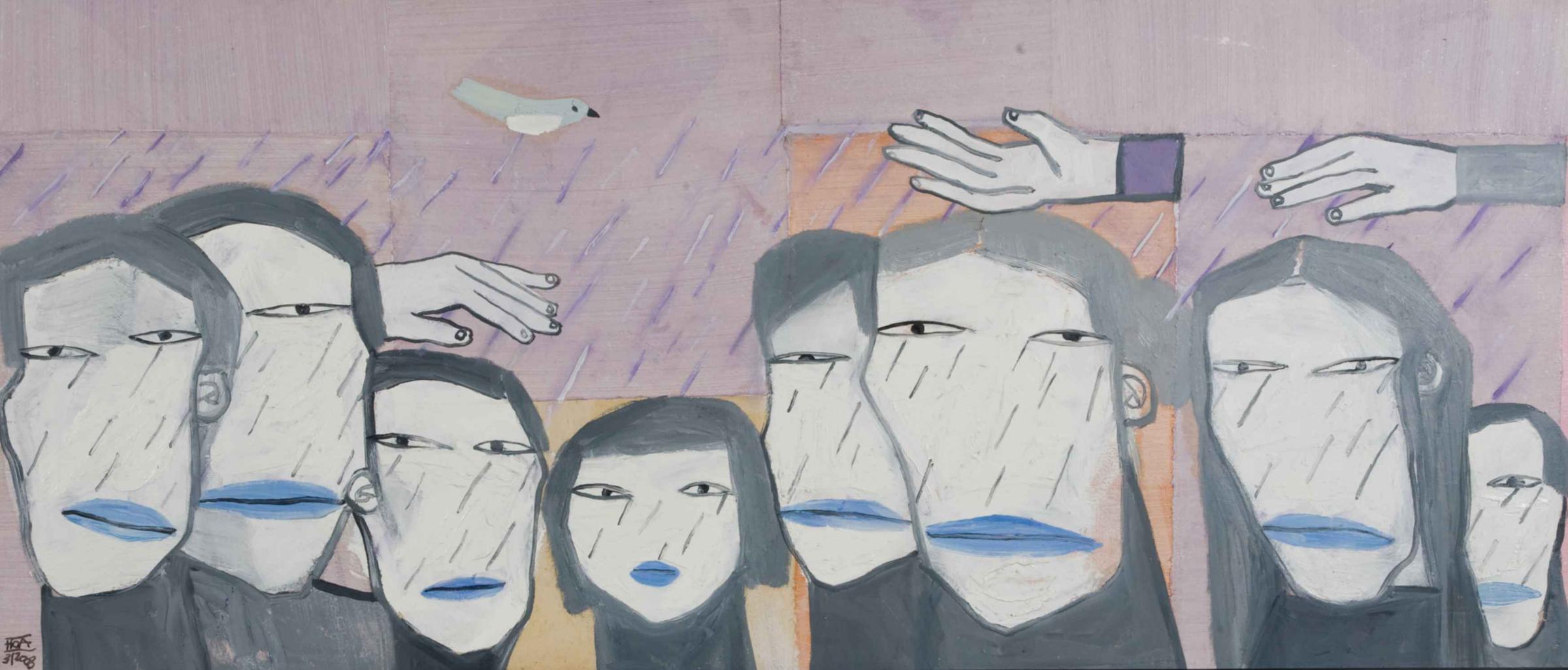 Figurative Painting di Dang Xuan Hoa - Subito Famiglia