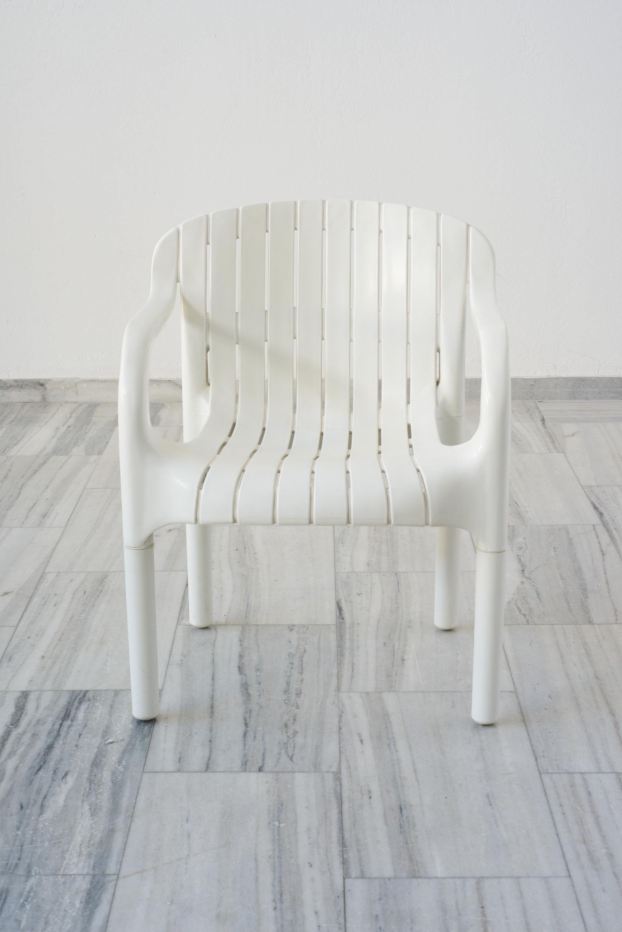Space Age ‘Dangari’ armchairs by Pierre Paulin for Allibert, 1978. For Sale