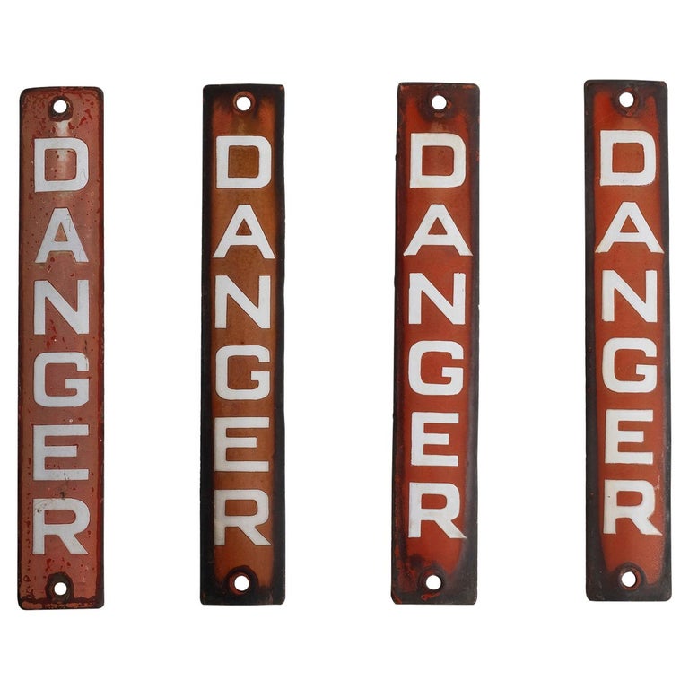 “Danger” Signs For Sale