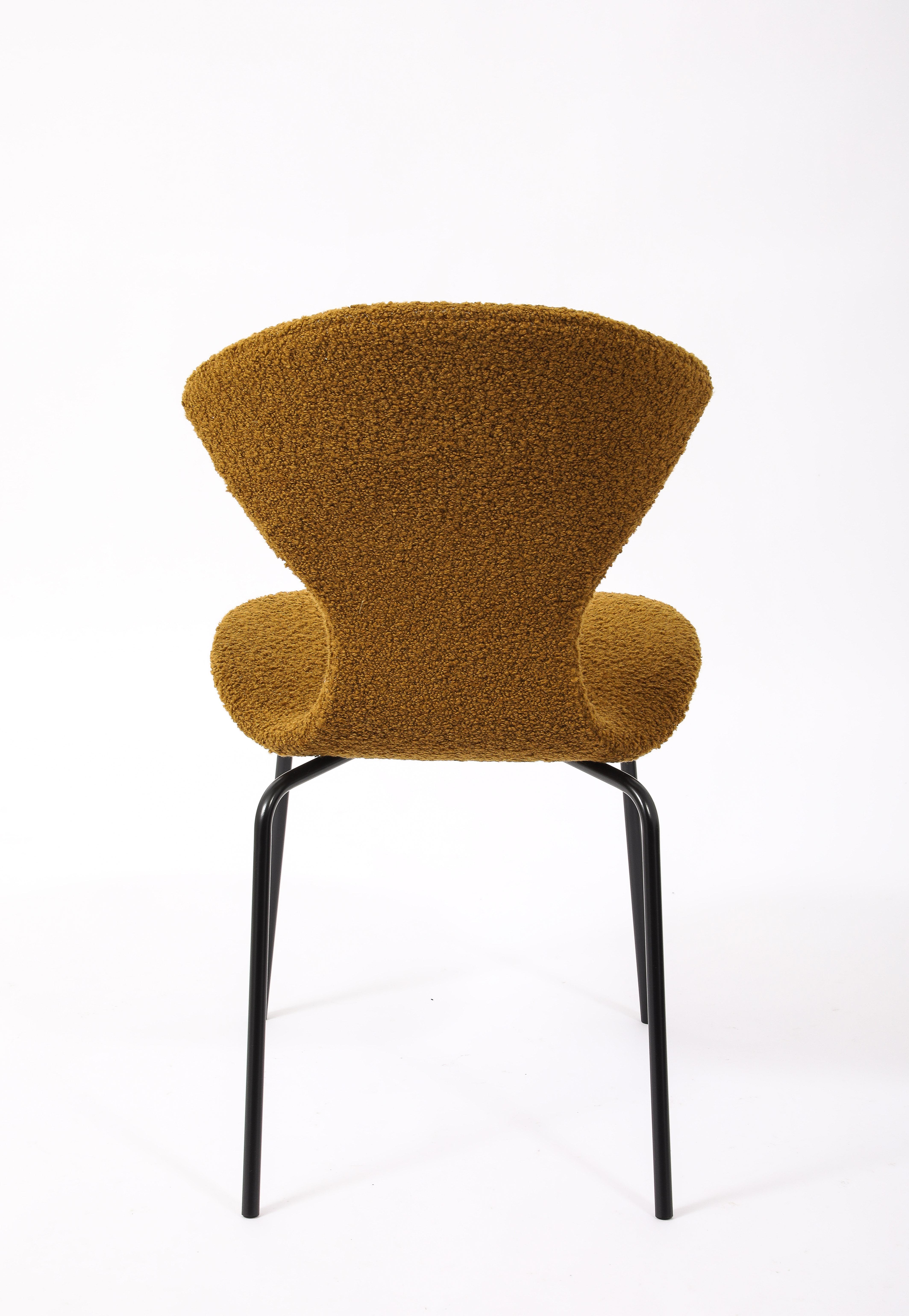 Plywood Dangle & Defrance side Chairs, France 1950's For Sale