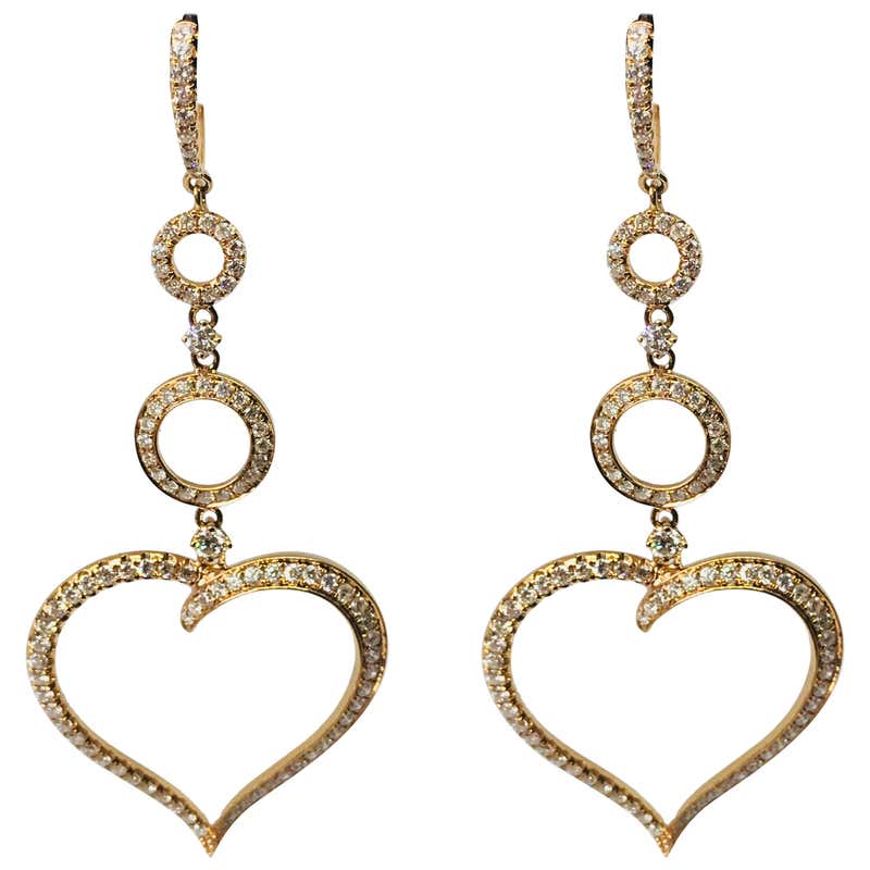 Diamond, Pearl and Antique Drop Earrings - 6,551 For Sale at 1stdibs ...