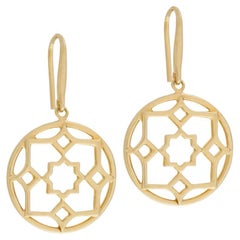 Dangling Medallion Earring, Tiffany & Co., Paloma Picasso "Zellige" Collection