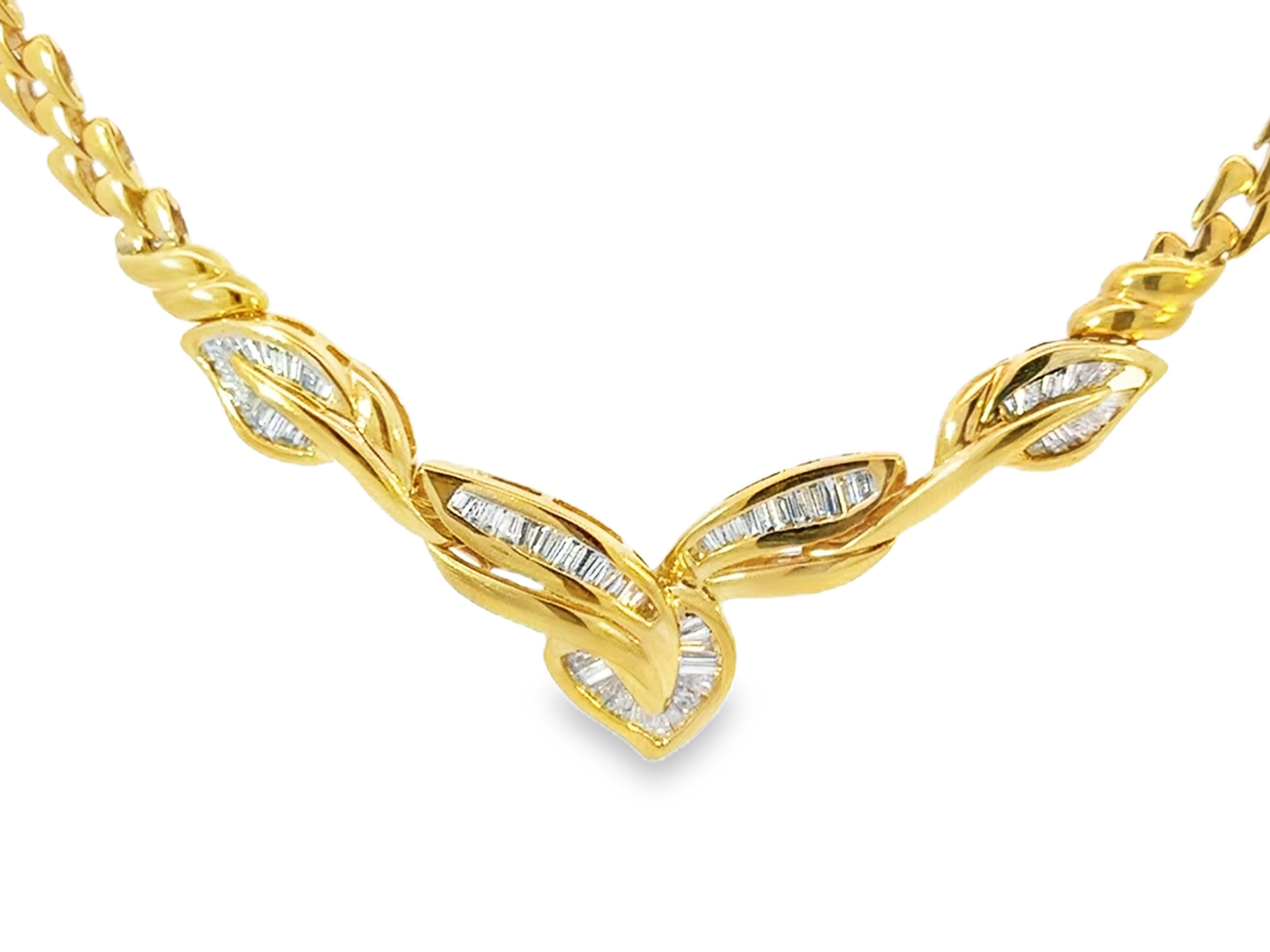 Dangly Schokolade Tahiti Pfau Perle Baguette Diamant-Anhänger Halskette 18K Herren im Angebot