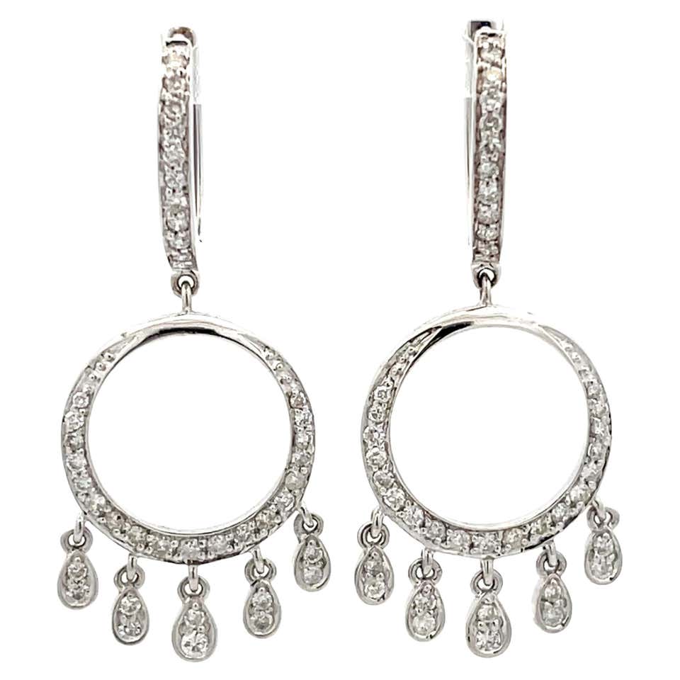 Triple Round Bead Drop Dangly 18k Solid Gold Earrings For Sale At 1stDibs Triple round bead drop dangly 18k solid gold earrings for sale at 1stdibs