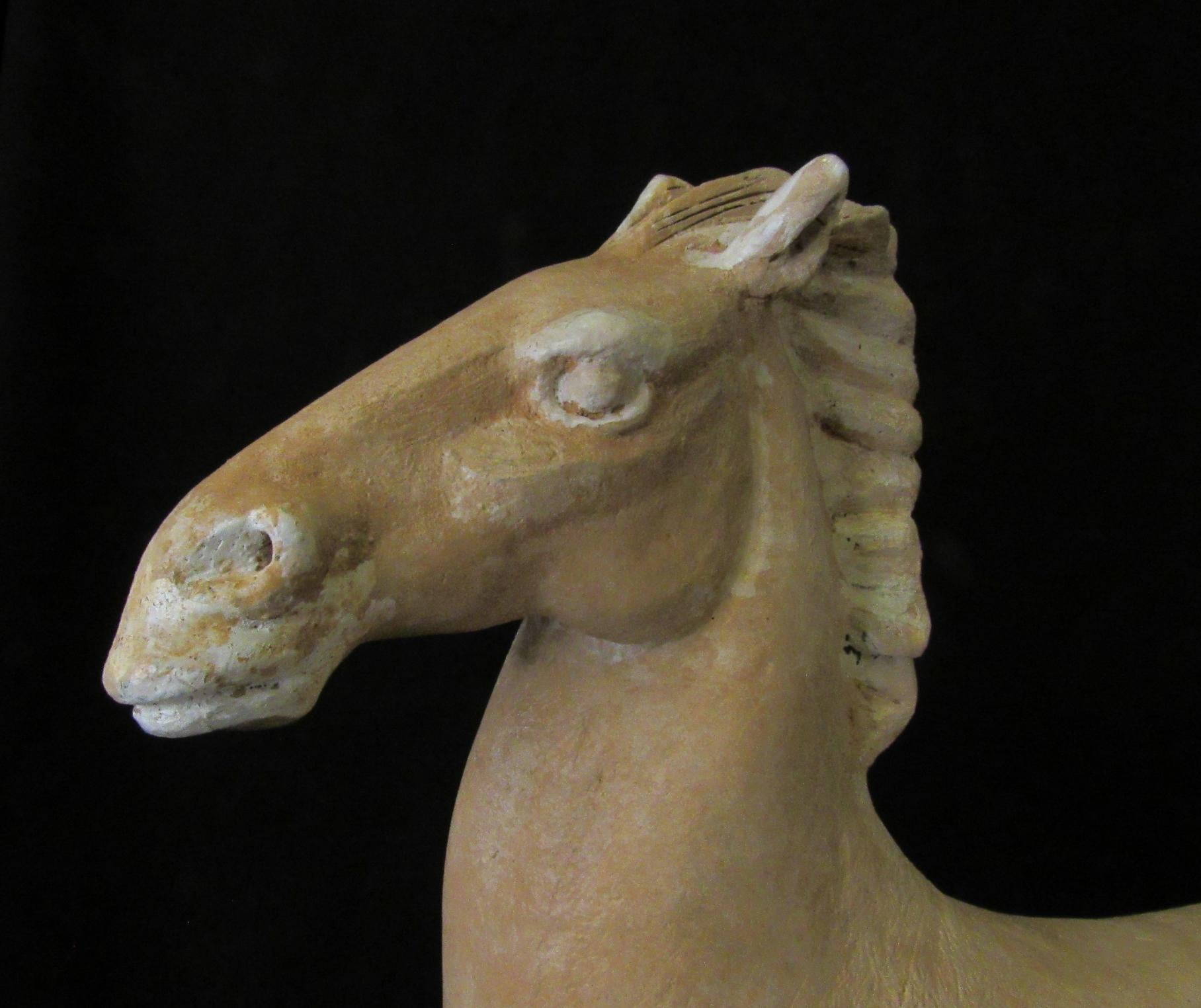 Dani Daniel Kafri Figurative Sculpture - Daniel Kafri, "Horse", 2023 bronze 39x43x22 cm