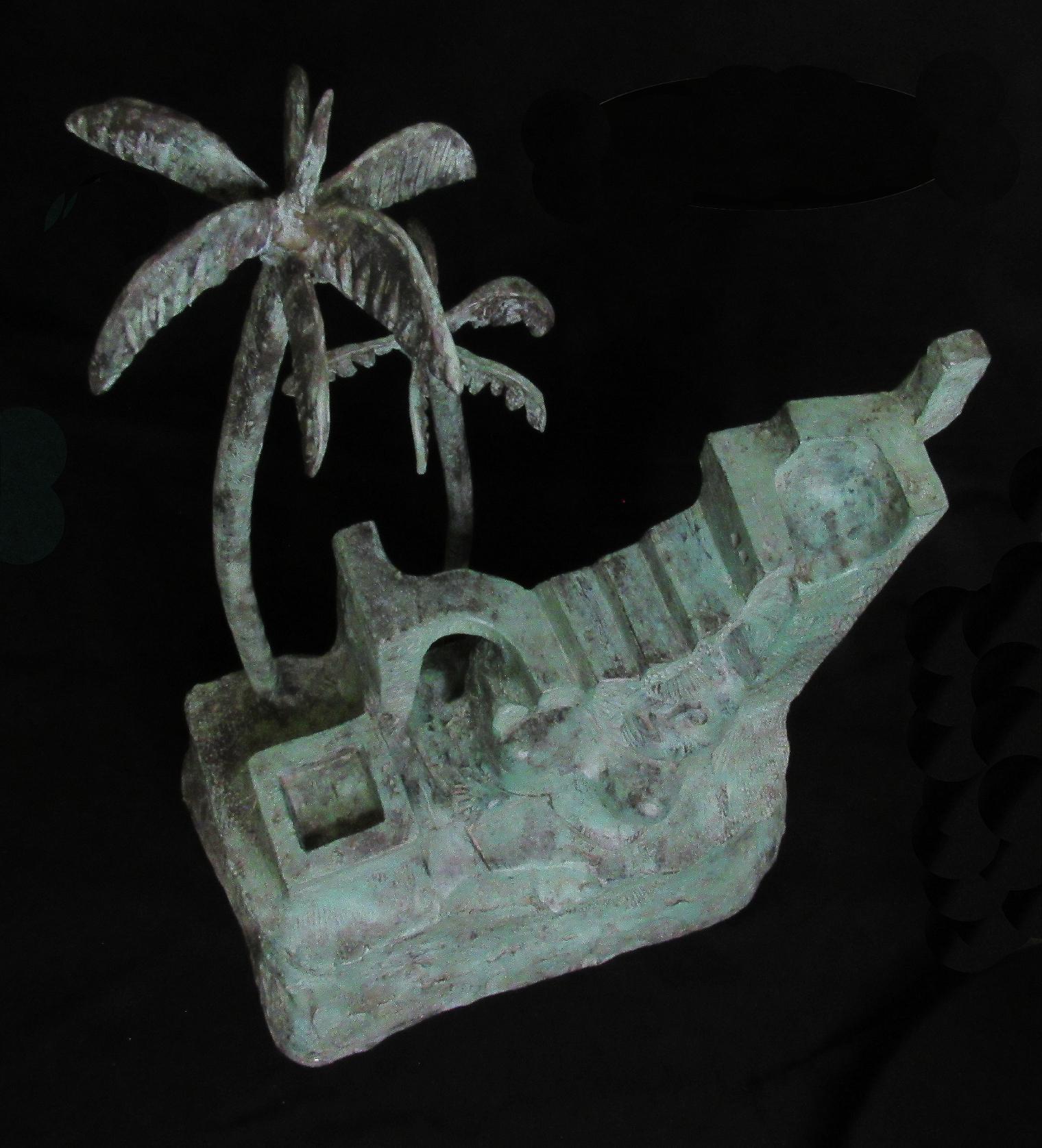 Daniel Kafri, „Der König David im Fenster in Jerusalem“, Bronze, 2009 im Angebot 4