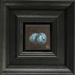 Pocket Blueberries, Dani Humberstone, Still life painting, contemporary art