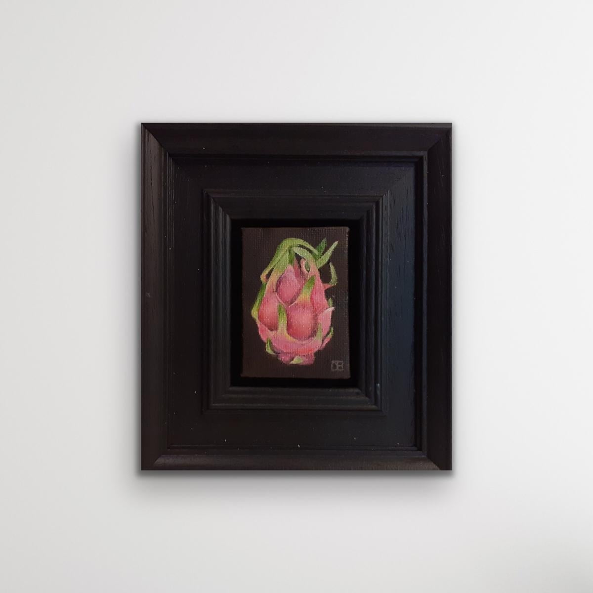 Dragonfruit in Tasche von Dani Humberstone,  Contemporary Ölgemälde, Original Kunst (Realismus), Painting, von Dani Humberstone 