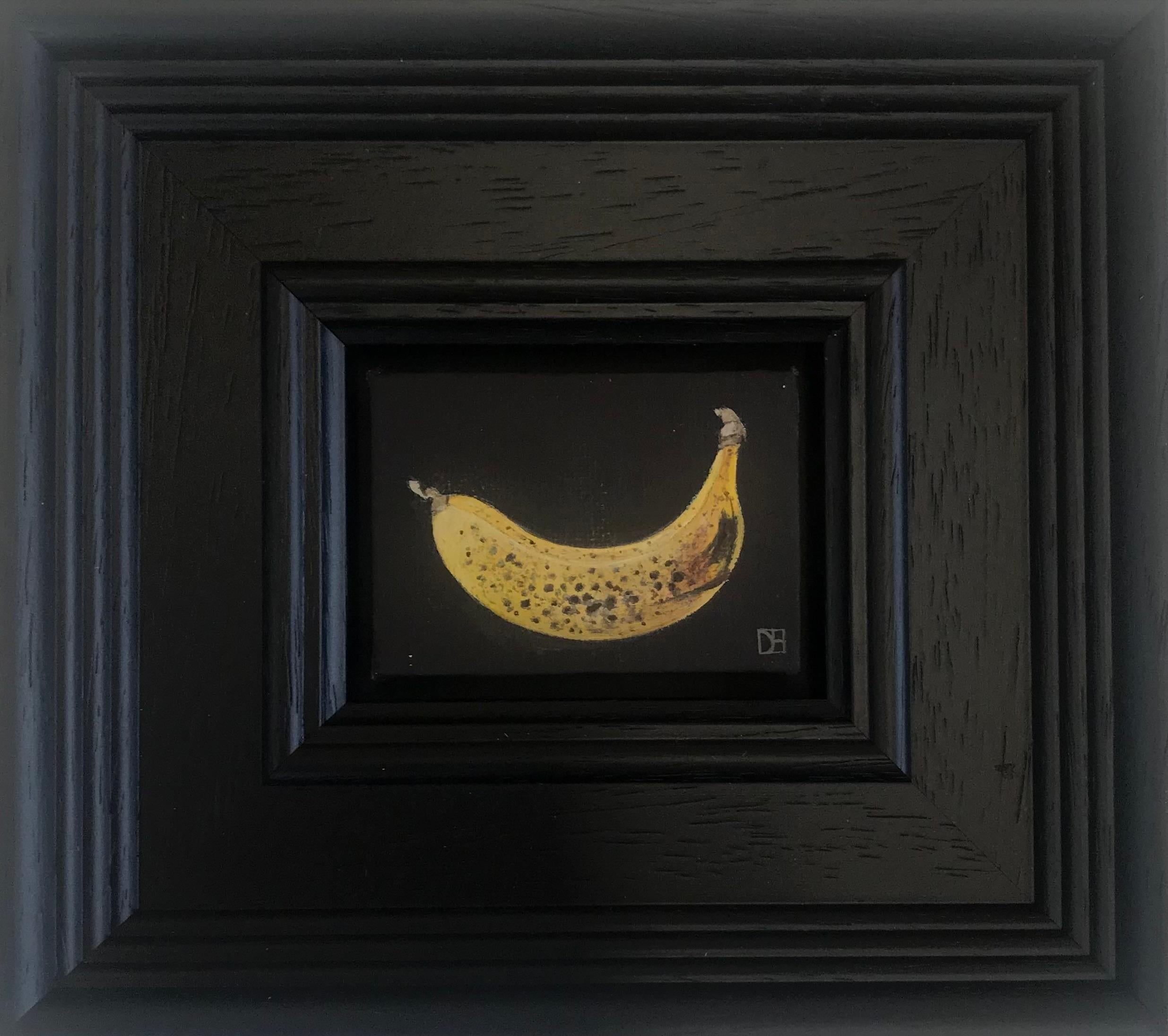 Pocket Ripe Banana - Realist Painting by Dani Humberstone 
