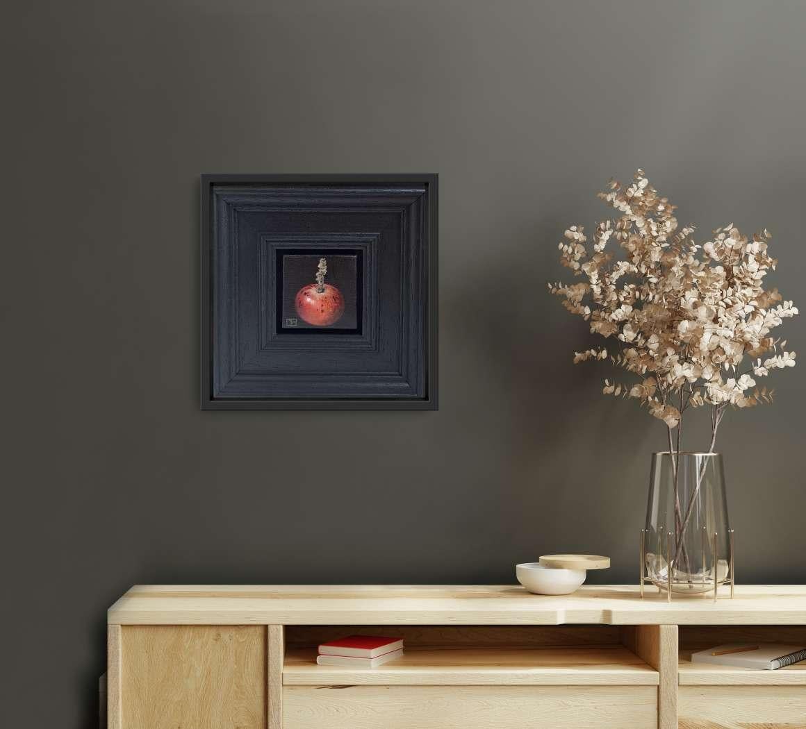 Manzana Salvaje Bolsillo Pintura 2c, pintura original, bodegón, naturaleza en venta 2