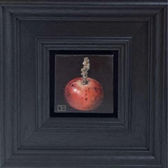 Apple Wild Pocket Painting 2c, original painting, still-life, nature