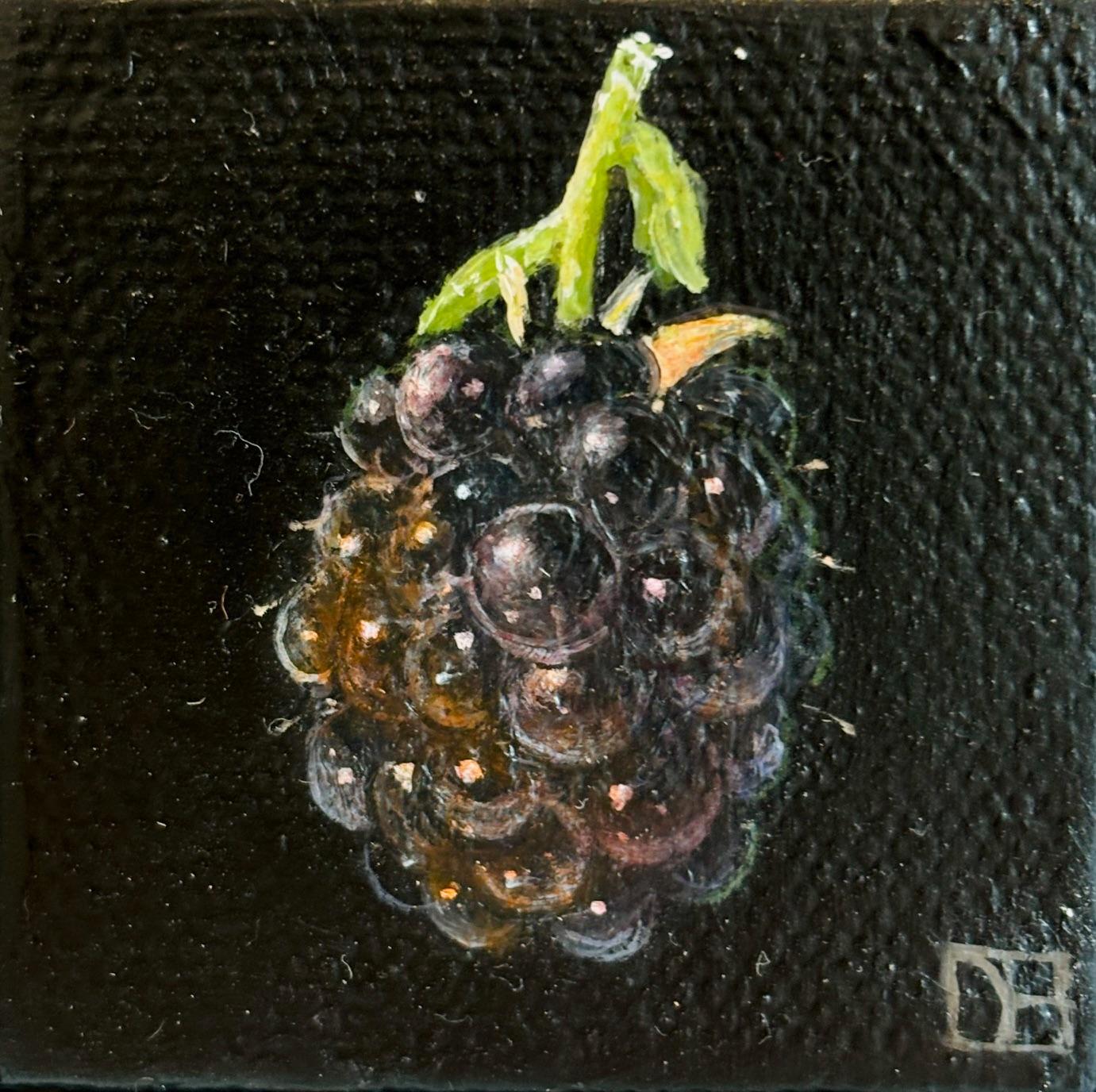 Mora - pittura originale realistica di natura morta - arte contemporanea - Painting Realismo di Dani Humberstone