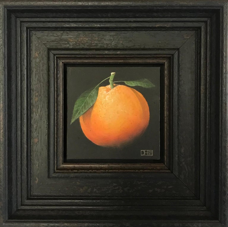 Clementine and Medlar Diptych - Realist Painting by Dani Humberstone
