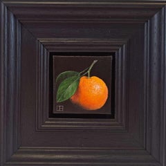 Clementine Bright Pocket Painting 2, peinture originale, nature morte, contemporaine