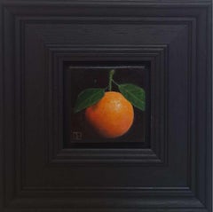 Clementine Small & Green Fig Pocket Painting, Set of 2, original painting