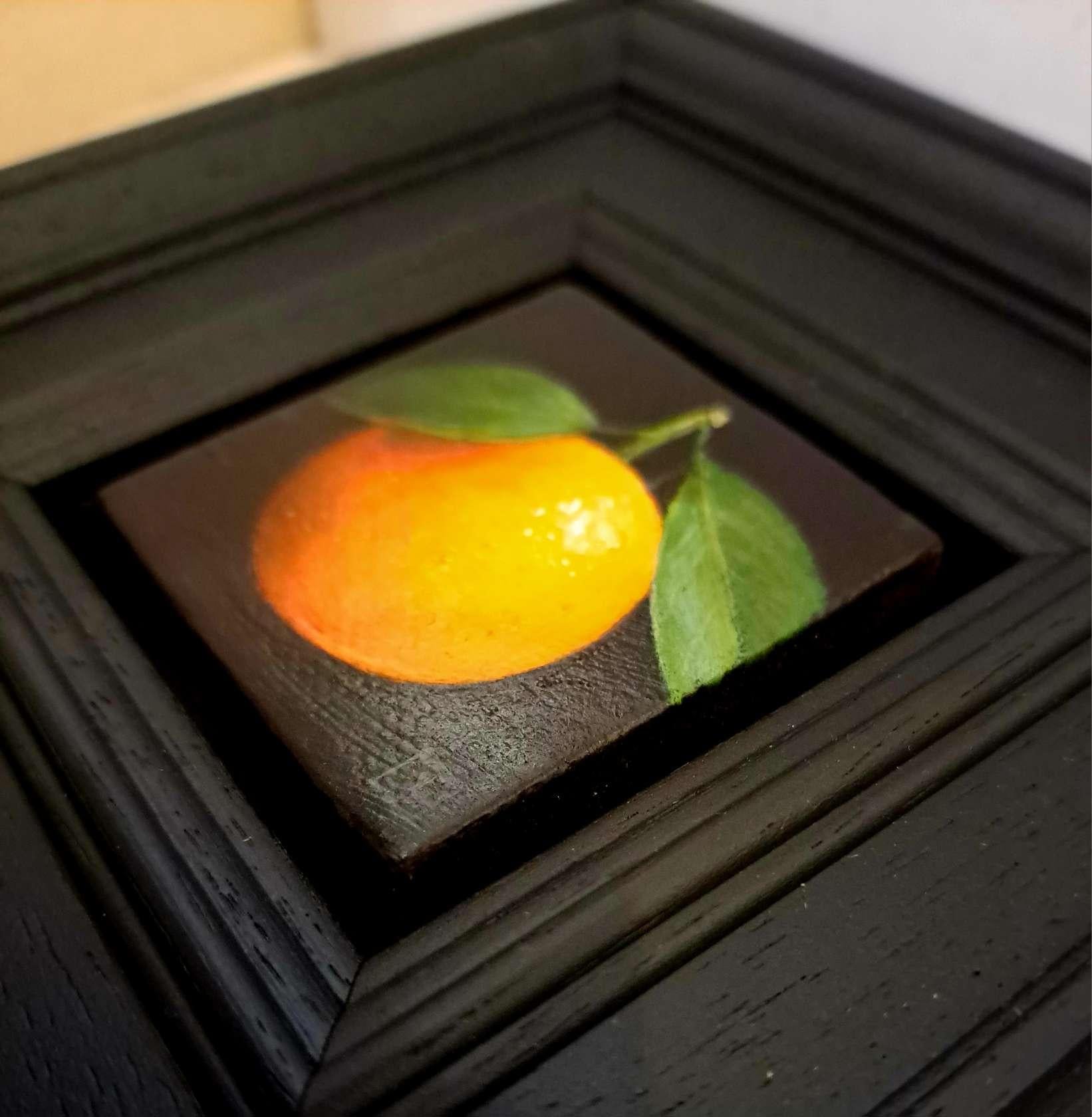 Clementine Kleines Taschengemälde 2c, Originalgemälde, zeitgenössisch 1