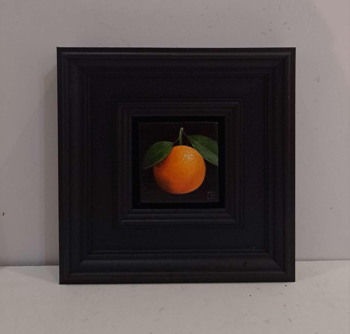 Clementine Kleines Taschengemälde 2c, Originalgemälde, zeitgenössisch 3