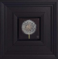 Dandylion Pocket Painting 241, original painting, still-life