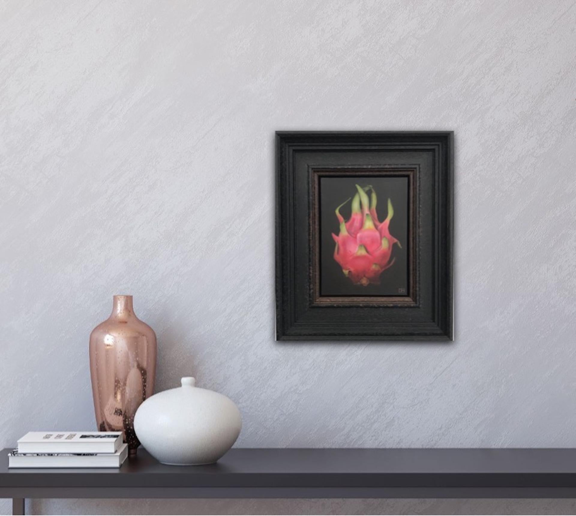 Dani Humberstone, Dragon Fruit, Original Painting, Realistic Fruit Painting 4