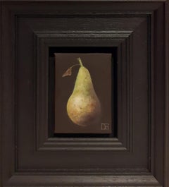 Dani Humberstone, Pocket Conference Pear, Food Art, Classic Still Life Painting