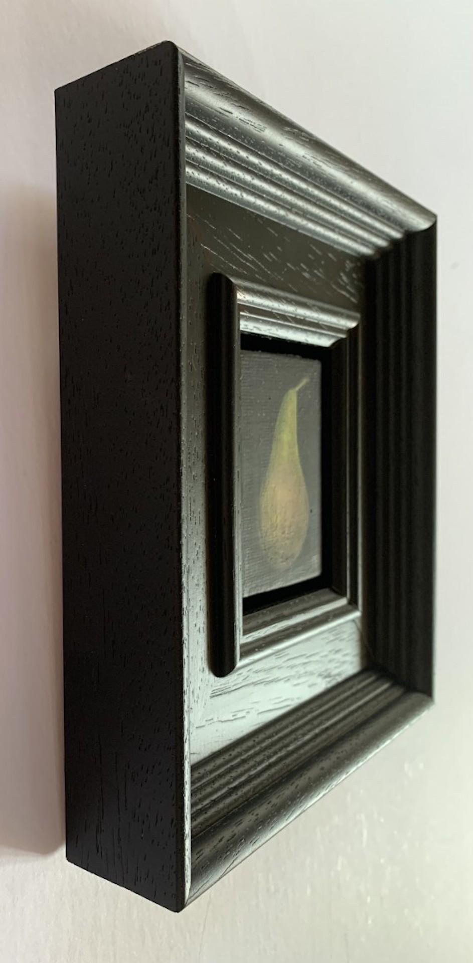 Dani Humberstone, Pocket Conference Pear, Original Miniature Still Life Art 3