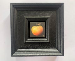 Dani Humberstone, Pocket Ripe Apple, Original Realism Fruit Painting