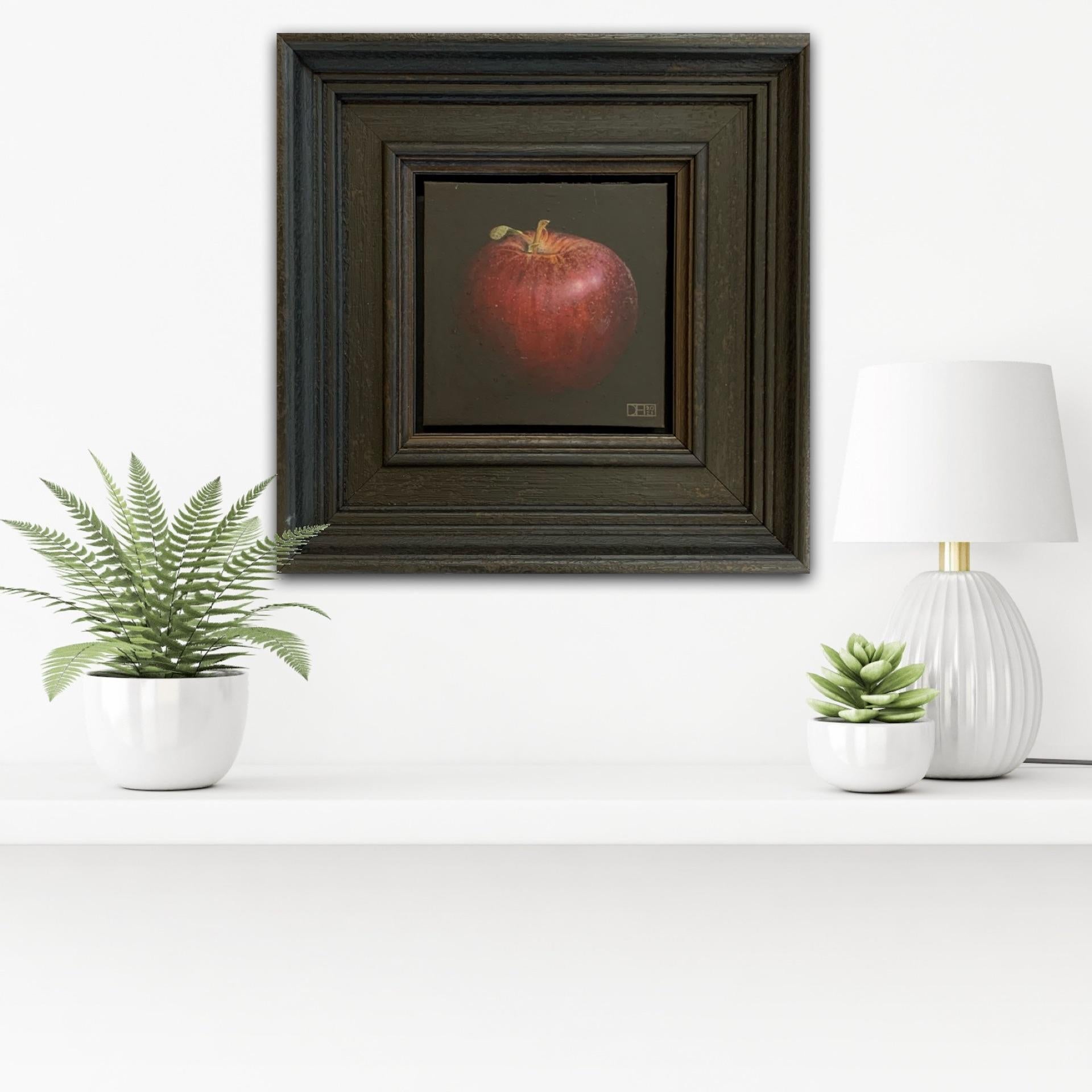Deep Red Apple by Dani Humberstone [2021]
original

Oil paint on canvas

Image size: H:15 cm x W:15 cm

Complete Size of Unframed Work: H:15 cm x W:15 cm x D:4cm

Framed Size: H:31 cm x W:31 cm x D:5cm

Sold Framed

Please note that insitu images