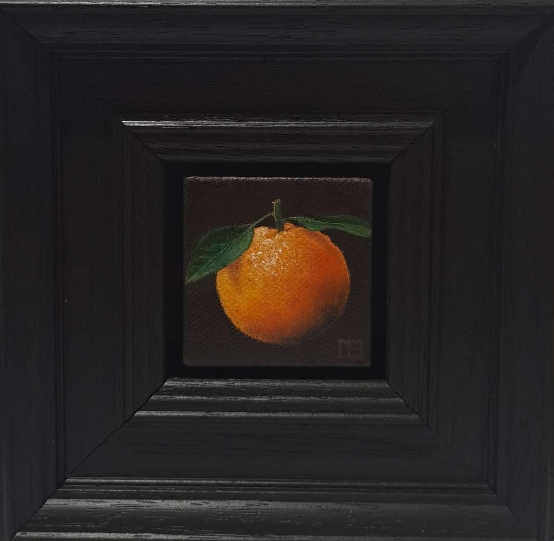Dittico di Clementine arancione giallo tascabile e di Mela rossa molto brillante in vendita 5
