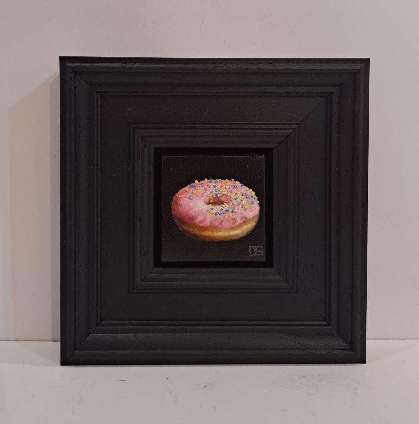 Doh-nut (with sprinkles) Pocket Series, original painting, still-life 4