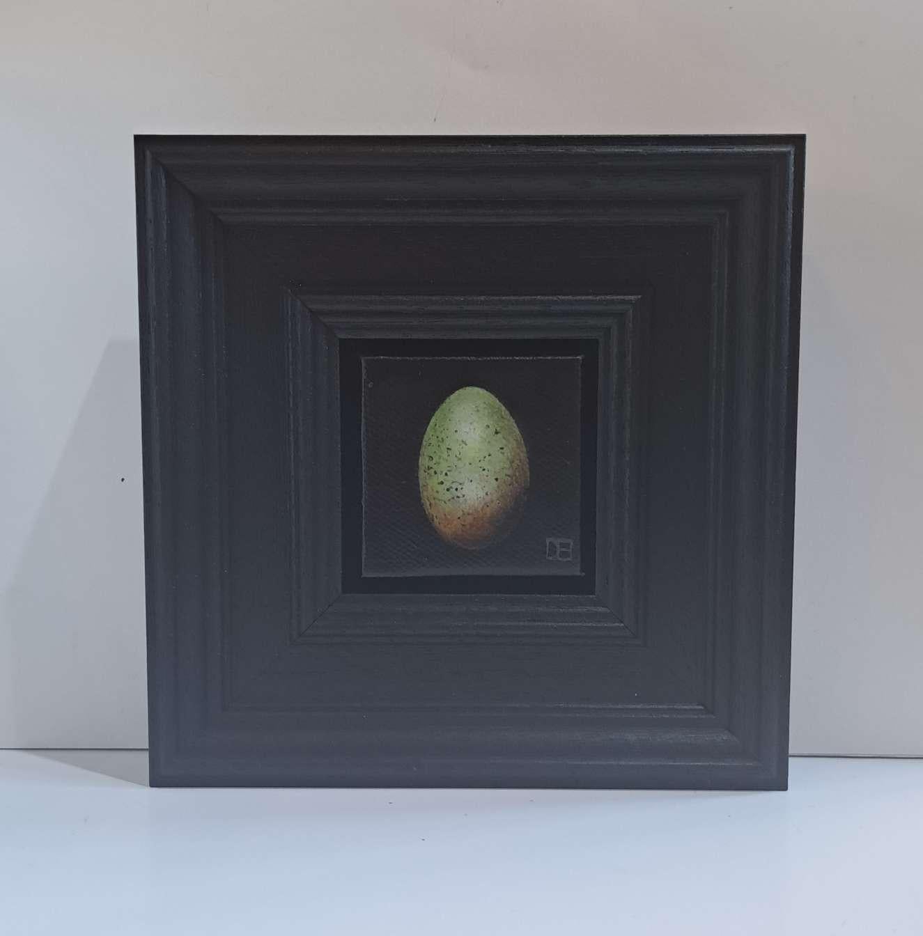 Pintura Bolsillo Verdoso del Mirlo 6c, pintura original, bodegón en venta 4