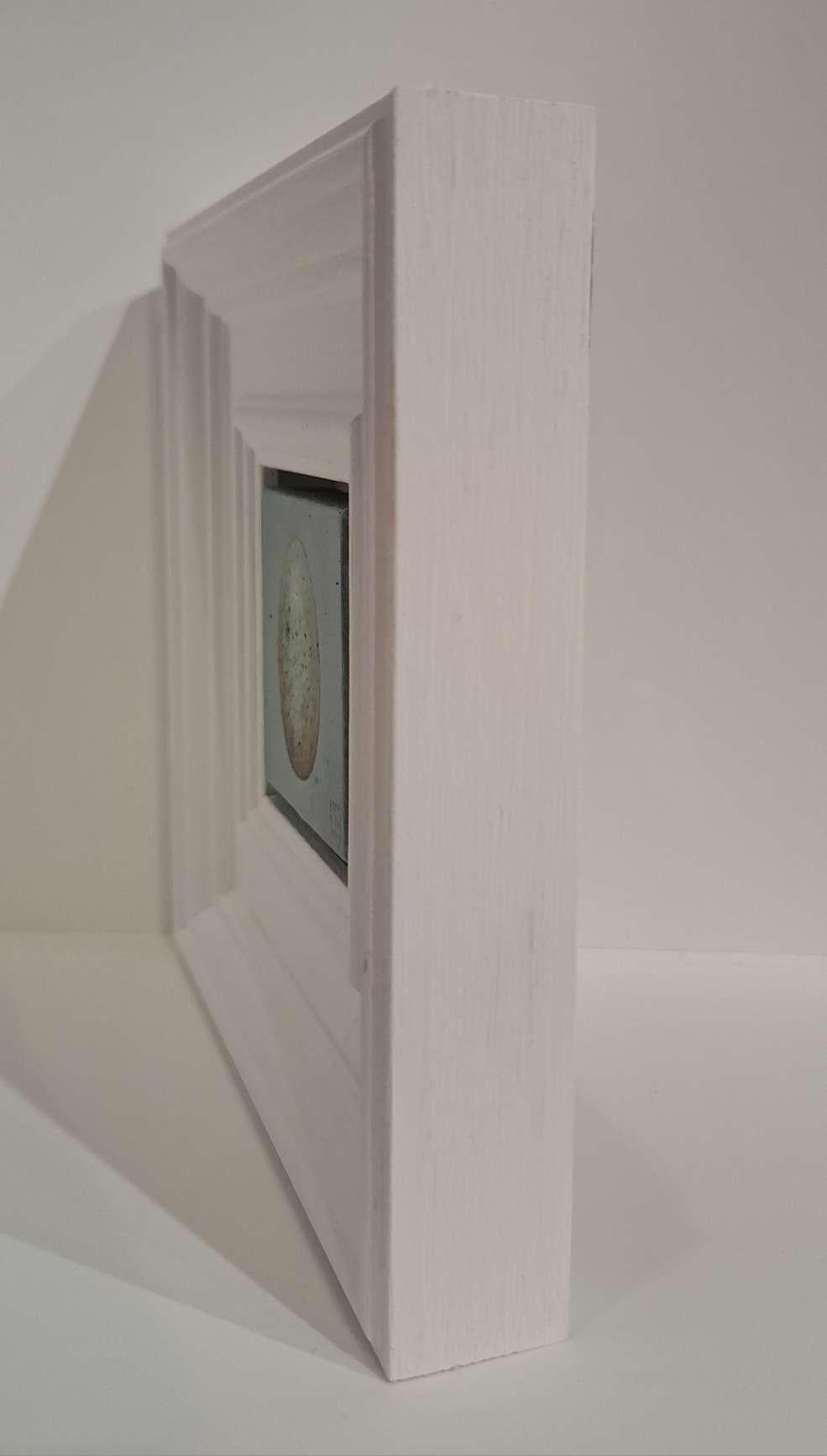 Egg Blackbird's (White Collection) Pocket, original painting For Sale 1