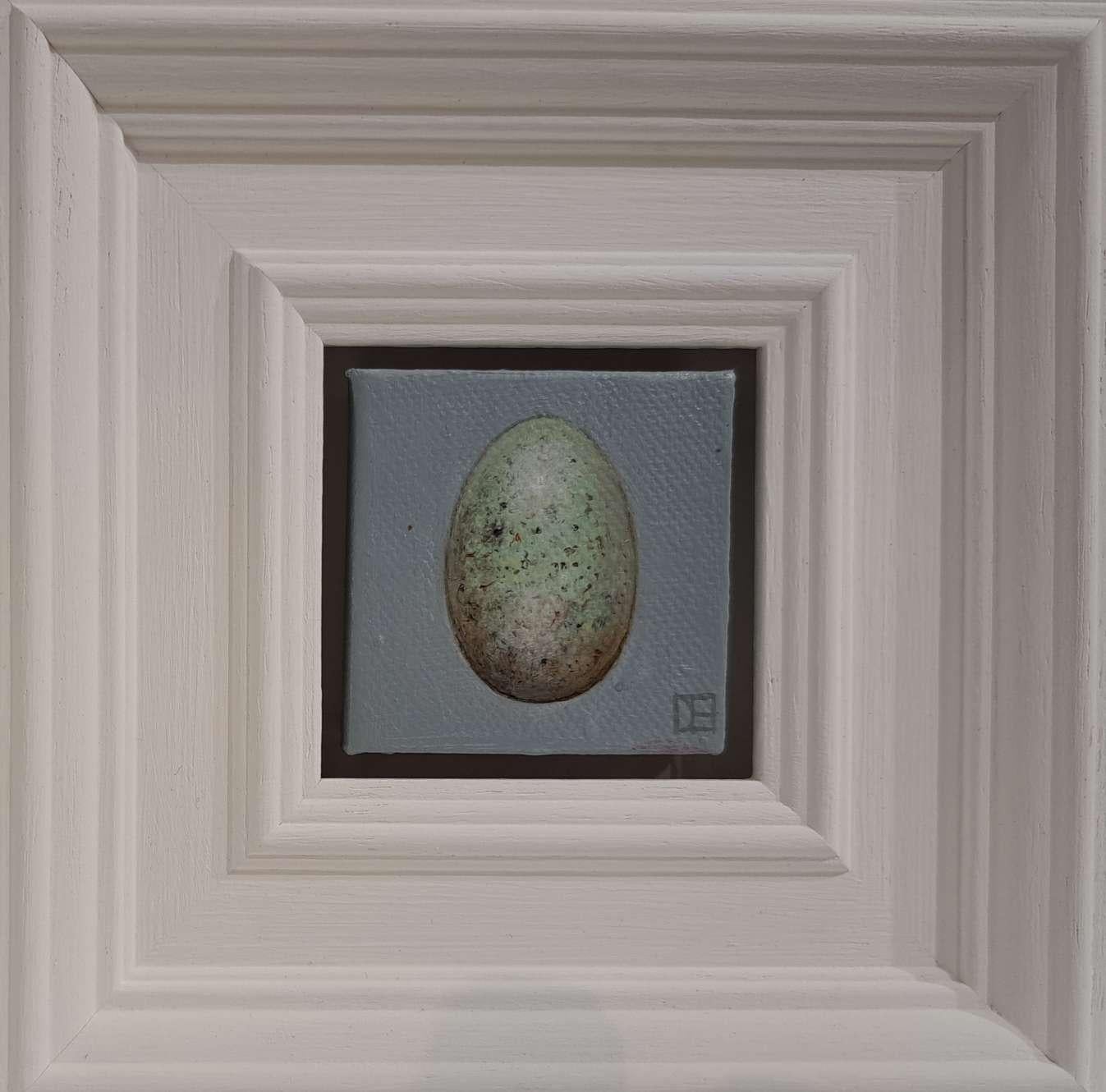 Egg Blackbird's (White Collection) Pocket, original painting - Painting by Dani Humberstone