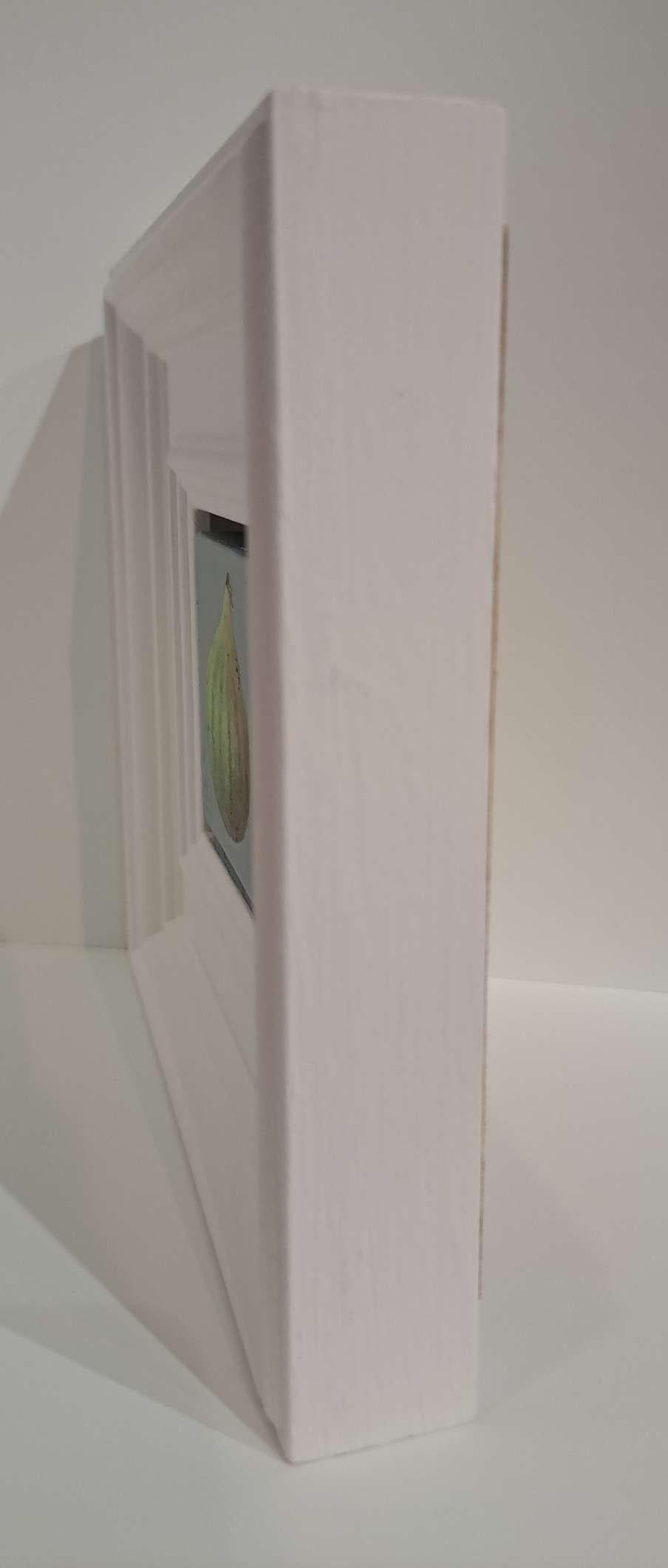 Fig Green (Collection S Greene & Greene) Peinture de poche, peinture originale en vente 1