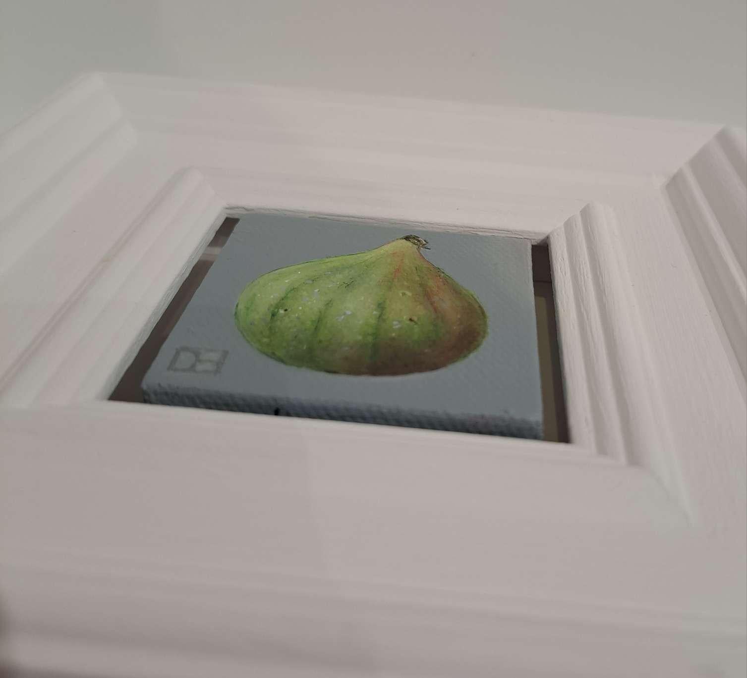 Fig Green (Collection S Greene & Greene) Peinture de poche, peinture originale en vente 2