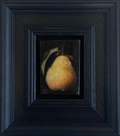 
Fluffy Yellow Quince
 Pocket, Original Painting, Still Life, Food Art