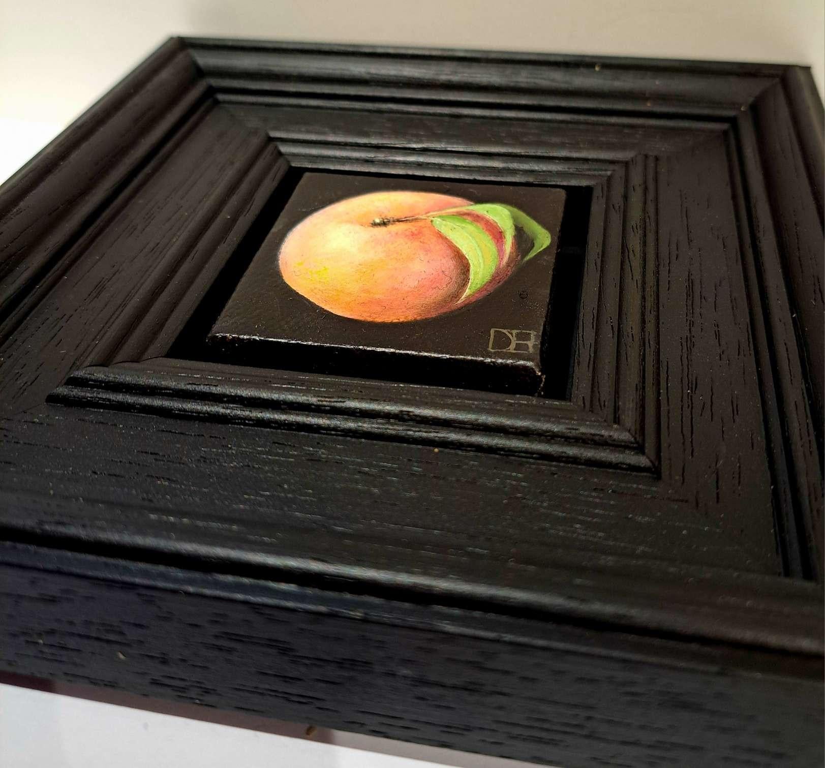 Aventura frutal (conjunto de 3) Conjunto de pinturas de bolsillo, Naturaleza muerta, Original en venta 1