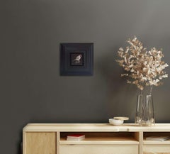 Goldfinch Pocket Painting 2c, original painting, still-life, contemporary