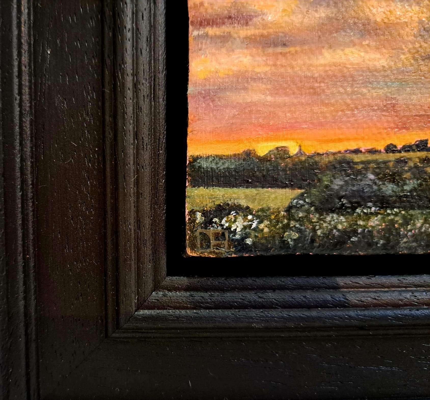Great Tew, Oxford, Sun Going Down Landscape Collection Pocket Series, original 3