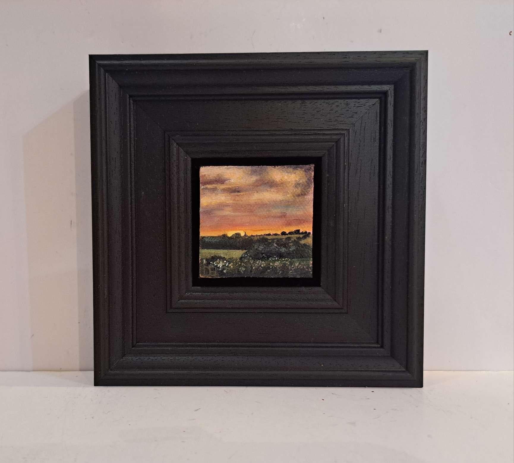 Great Tew, Oxford, Sun Going Down Landscape Collection Pocket Series, original 4